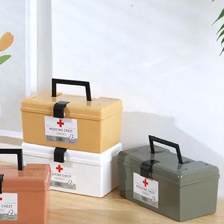 Medicine Cabinet Organizer, Household Large Capacity Medic Box, Portable First Aid Kit Emergency Box, Family Nursing Medicine Box, Dormitory Baby Medicine Storage Box Medicine Cabinet Organizer, Household Large Capacity Medic Box, Portable First Aid Kit Emergency Box, Family Nursing Medicine Box, Dormitory Baby Medicine Storage Box